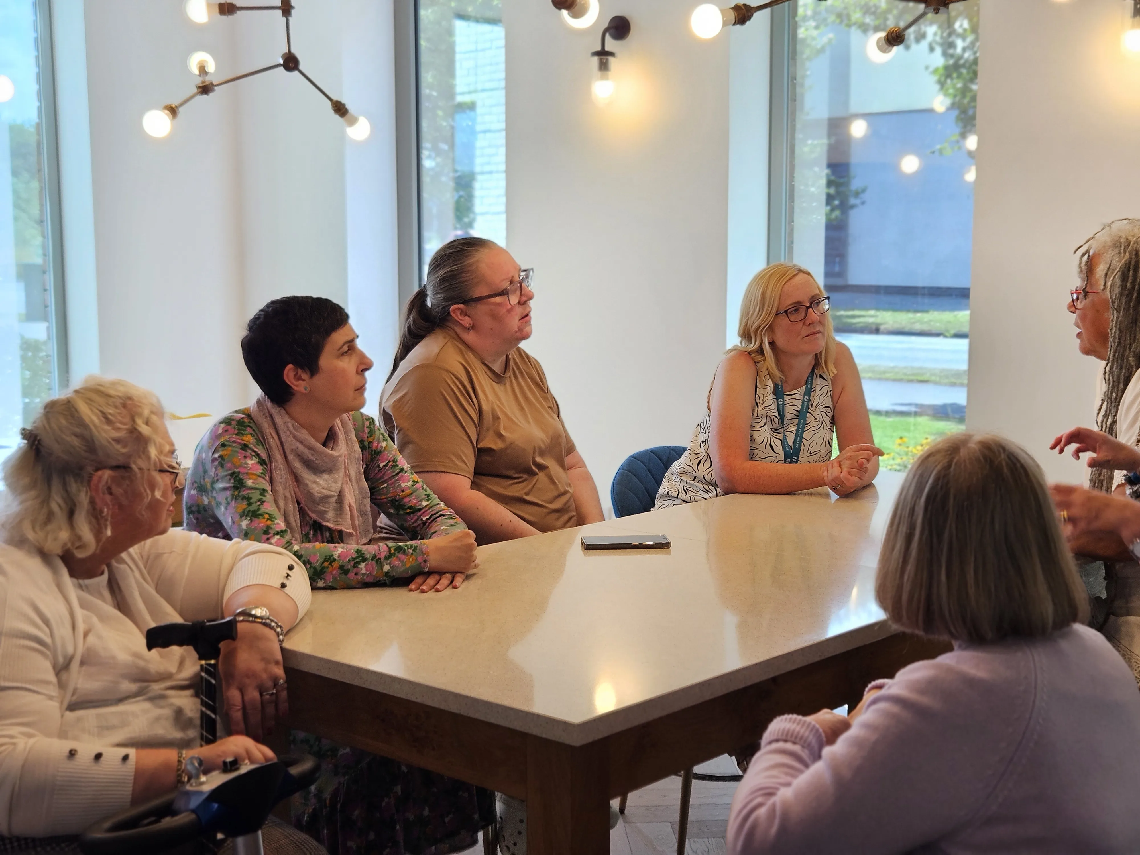 Alliance Homes' Customer Feedback Panel Members In Discussion