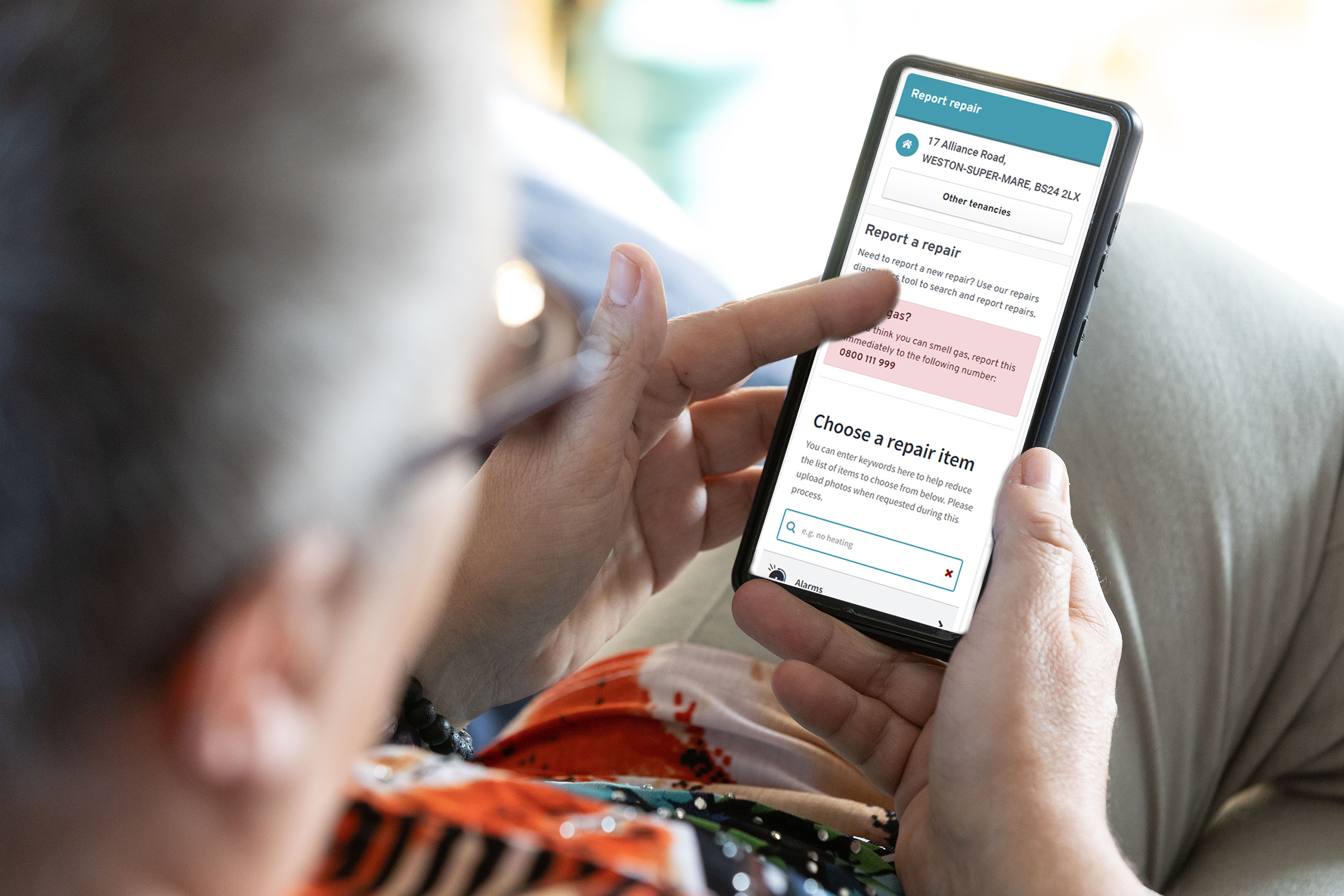 Woman Phone Report Repair Copy (1)