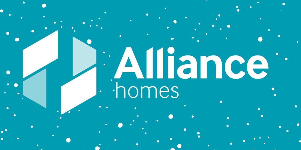 Alliance Homes Logo Christmas