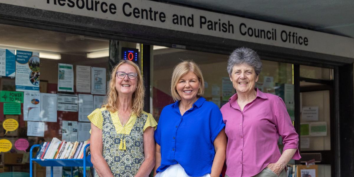 Alliance Home' CEO At Pill Resource Centre With Sue And Jill