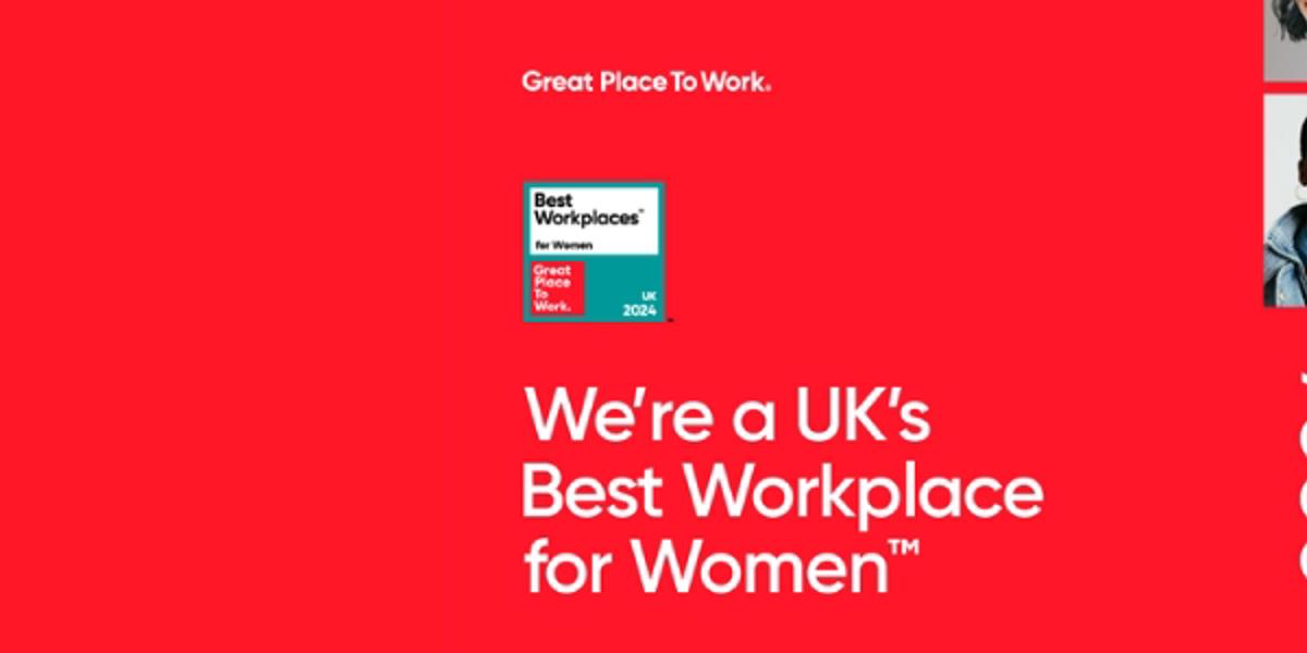 Best Workplaces For Women 2024 Banner