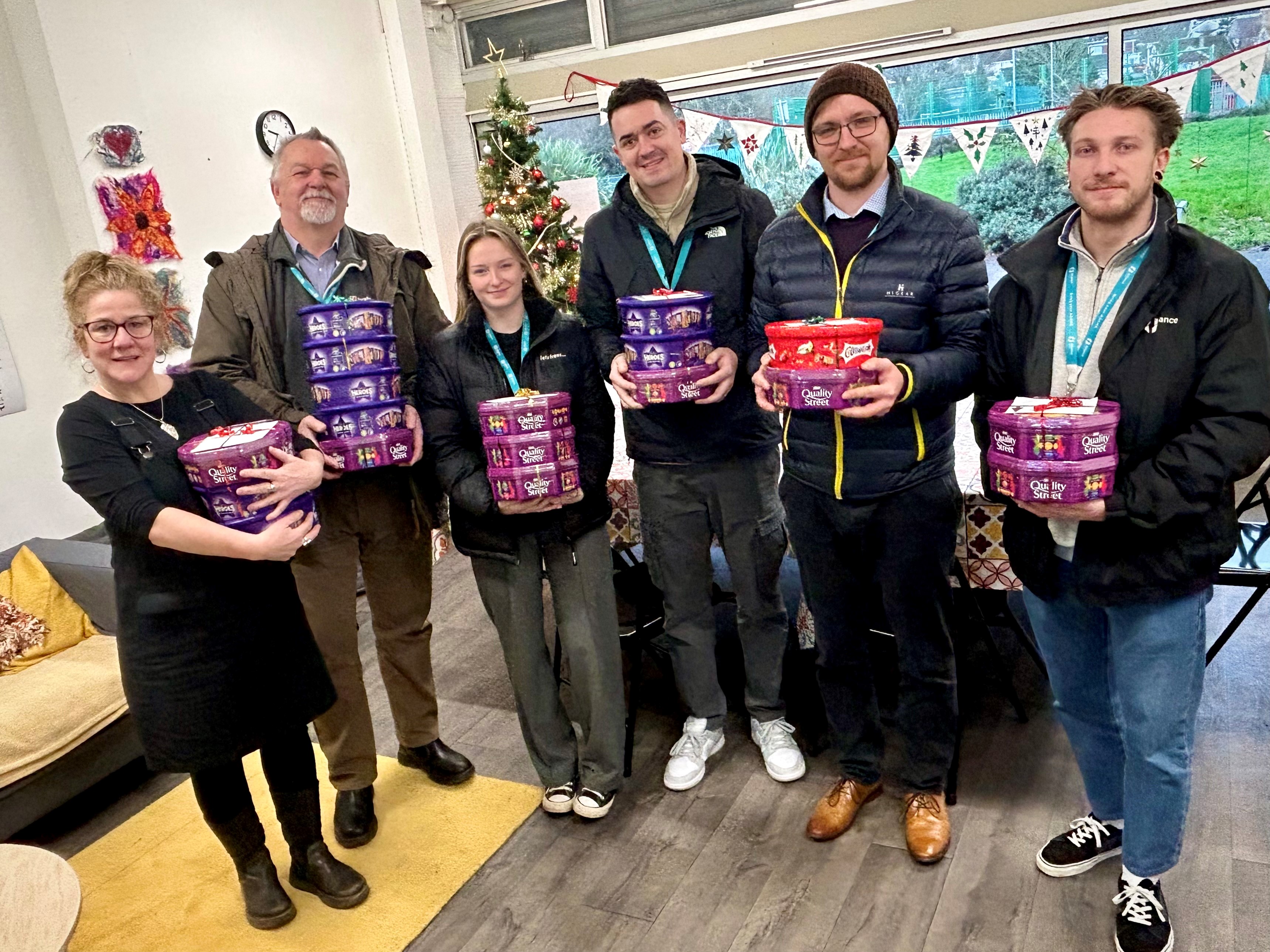 Alliance Homes Colleagues Deliver 400 Christmas Hampers