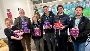 Alliance Homes Colleagues Deliver 400 Christmas Hampers